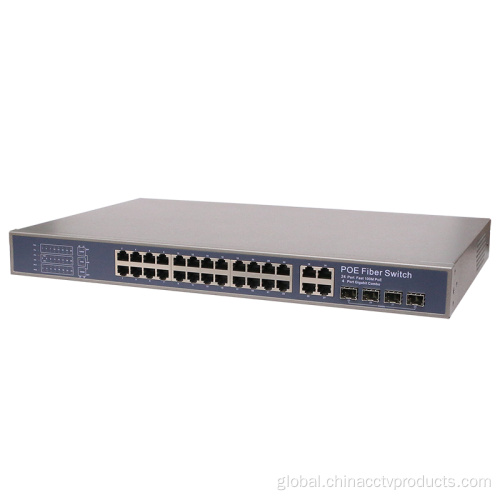 PoE Repeater 24Port PoE Switch with Gigabit Uplink and SFP Factory